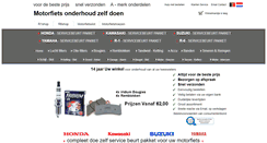 Desktop Screenshot of motorfietsshop.nl